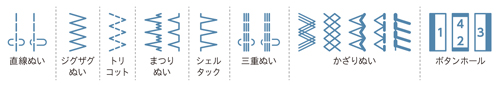 便利なステッチ