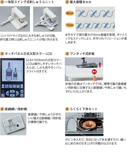 初心者から上級者まで、使う人にやさしい機能が充実